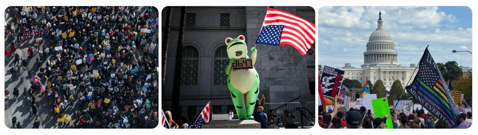 America at a Crossroads: Protests, Shutdowns, and Trade Tensions Dominate Headlines