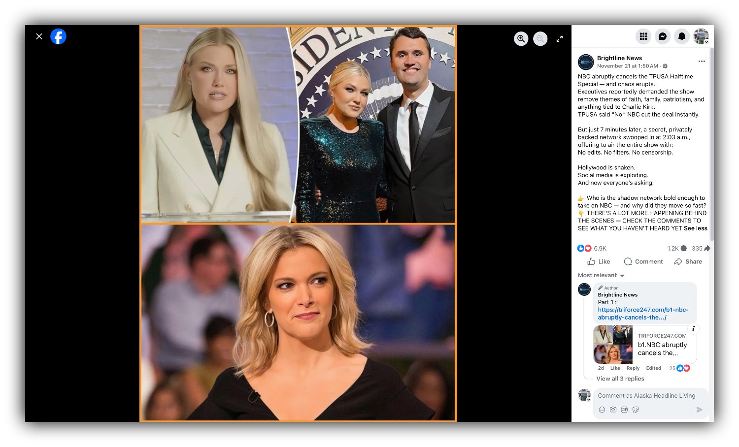 🔥 FACTS vs. FAKE NEWS: What Really Went Down With NBC, TPUSA, and the “Halftime Special” That Wasn’t