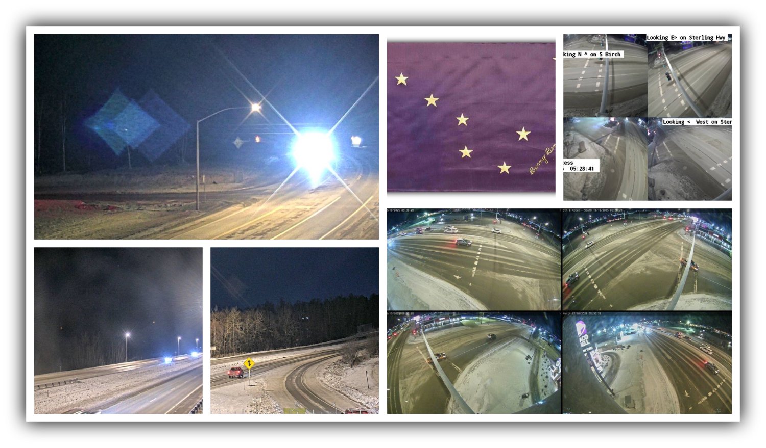 🎄✨ Memaw’s Merry Weather and Traffic Forecast