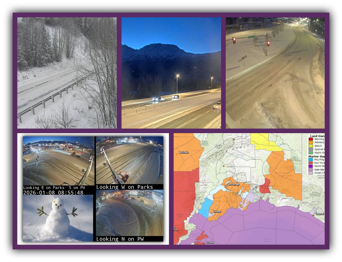 Memaw Says Bundle Up and Slow It Down: Alaska’s Highways Turn Brutally Cold Today 🚗❄️