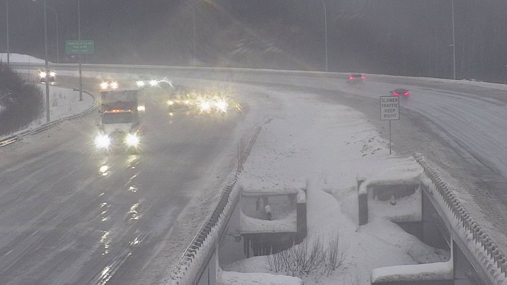 ❄️⚠️ Glenn Highway Alert!