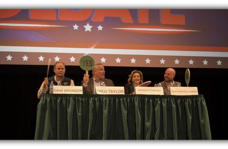 Governor Debate Tonight, Election Rules on the Ballot
