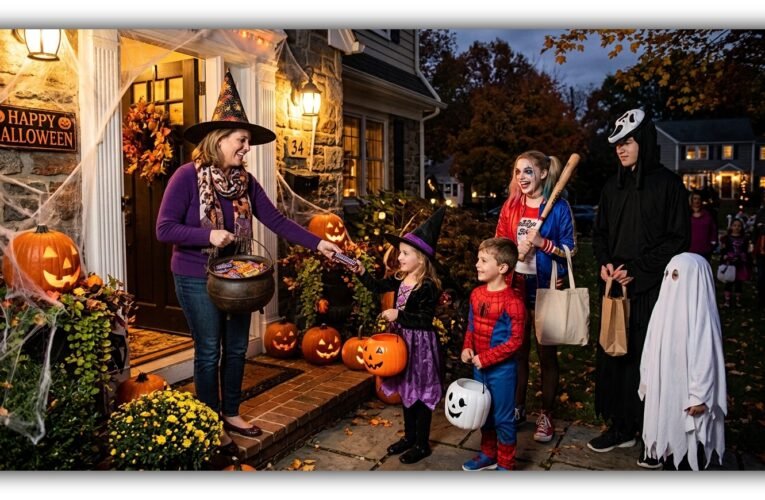 Too Old for Trick-or-Treating? Not at Memaw’s Door!